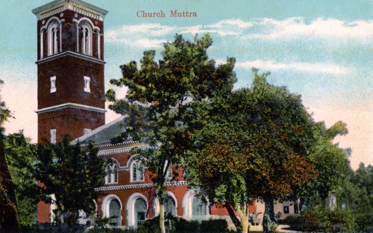 Église du Christ, Muttra, Inde, 20e siècle - Unbekannt