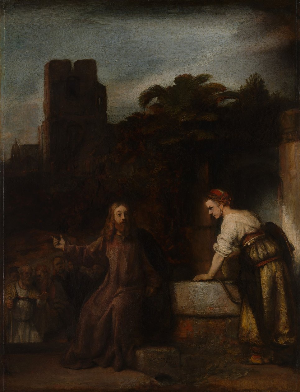 Le Christ et la femme de Samarie - Unbekannt