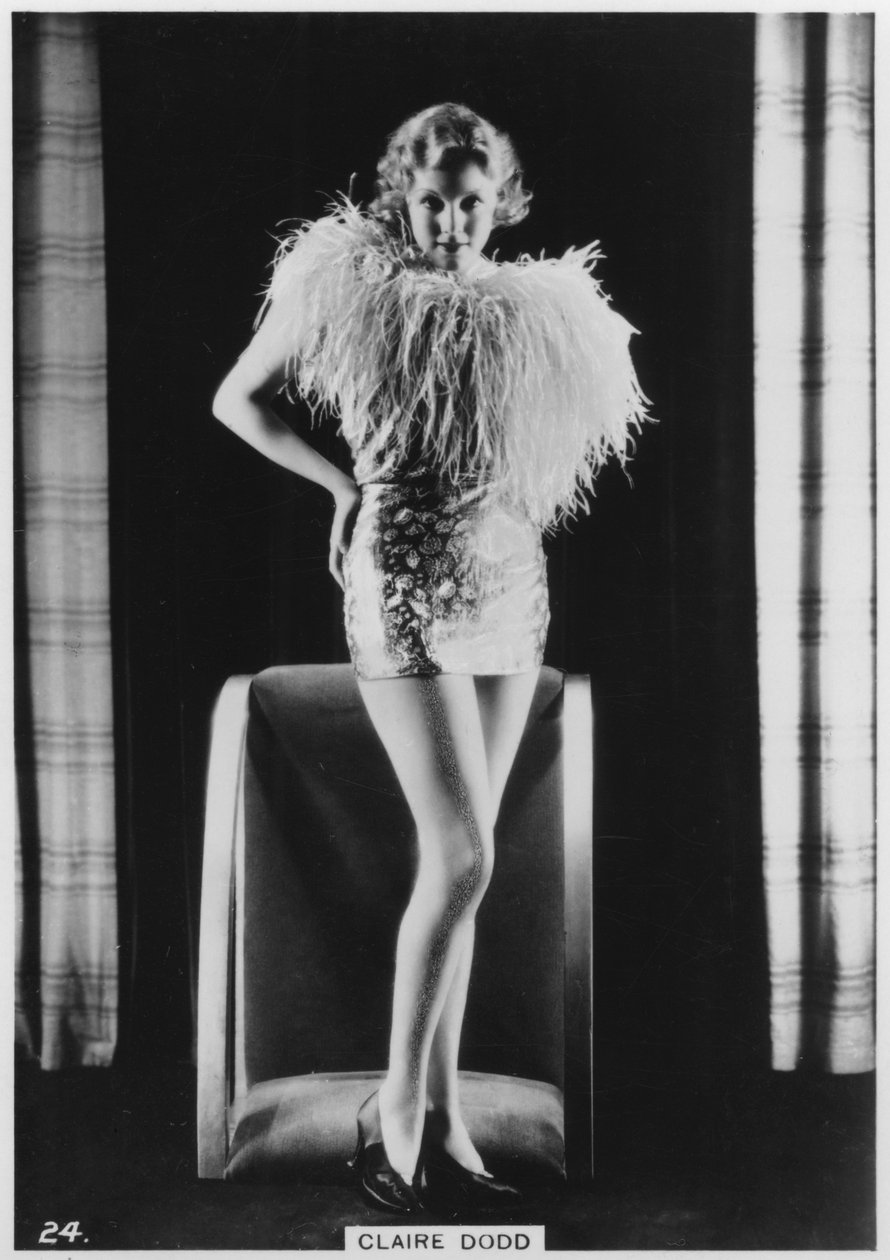 Claire Dodd, actrice de cinéma américaine - Unbekannt