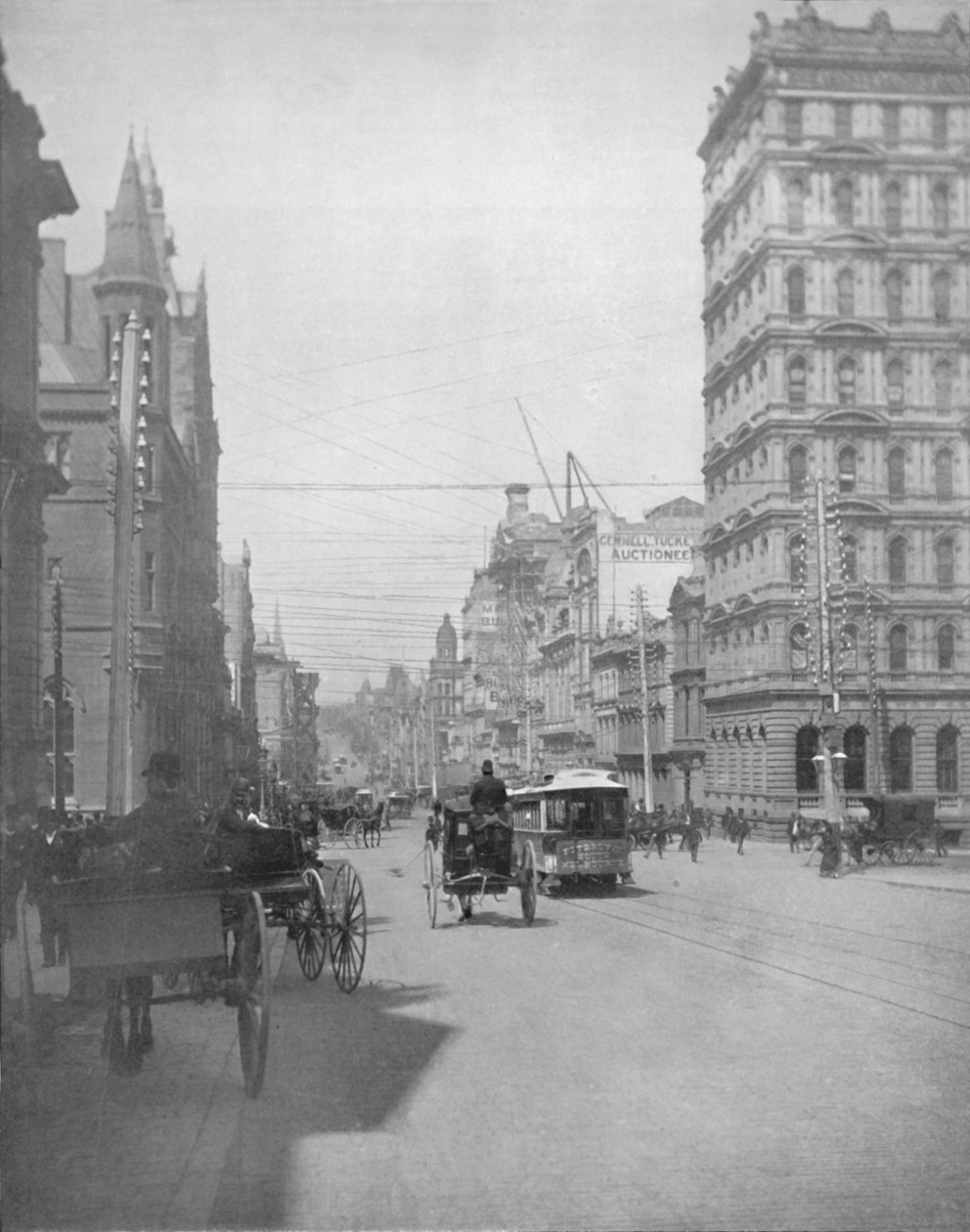 Rue Collins, Melbourne, 19e siècle - Unbekannt