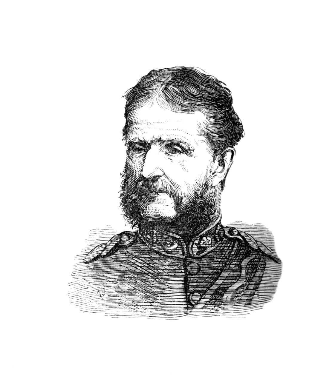 Colonel Nugent, commandant des Royal Engineers, vers 1882 - Unbekannt