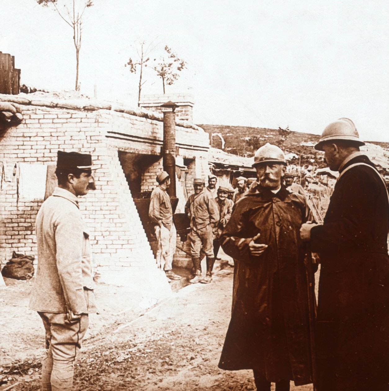Poste de commandement, Champagne, nord de la France, c1914-c1918 - Unbekannt