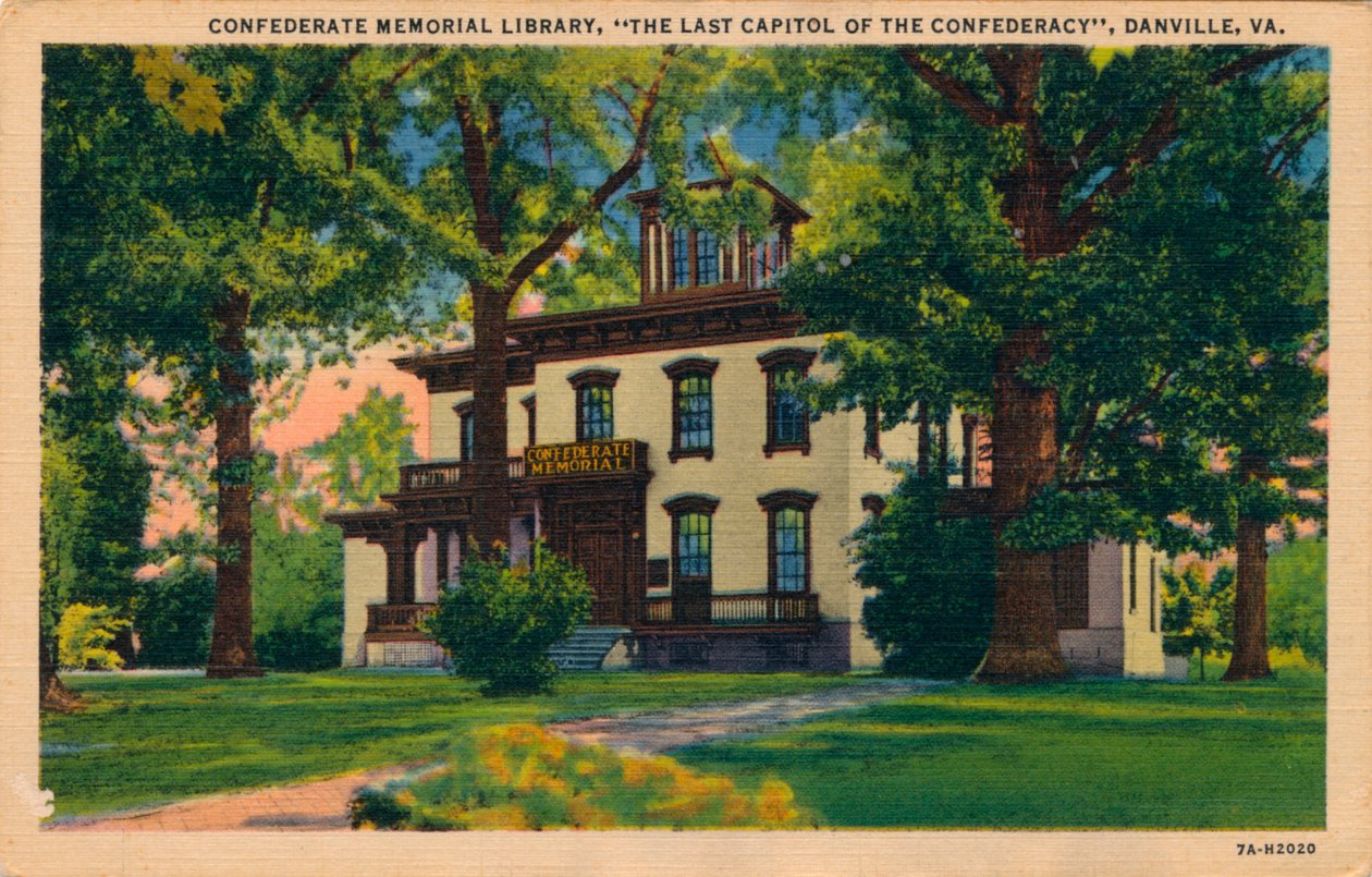 Bibliothèque commémorative confédérée, Danville, Virginie, 1938 - Unbekannt