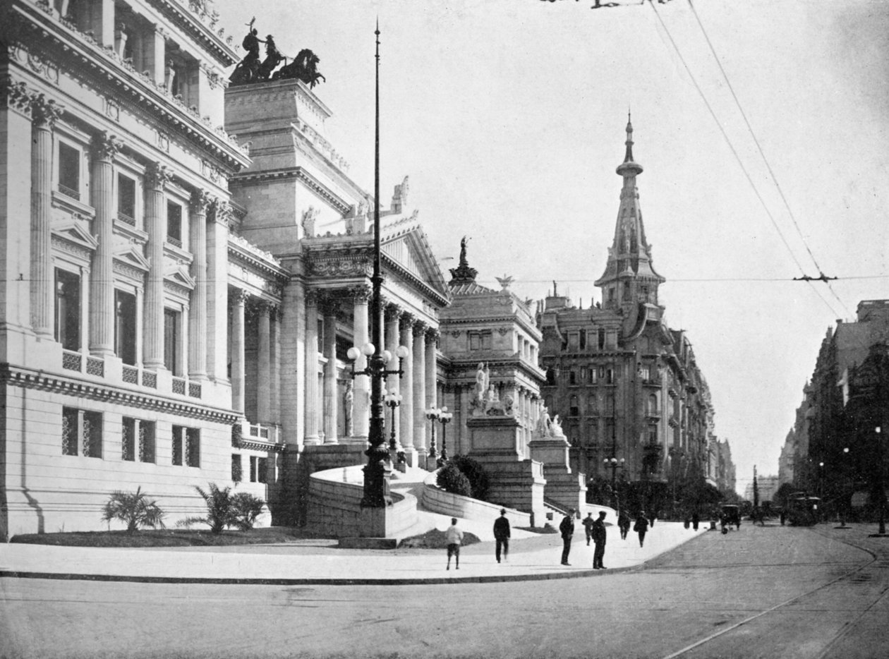 Salle du Congrès et Avenida Callao, Buenos Aires, Argentine - Unbekannt