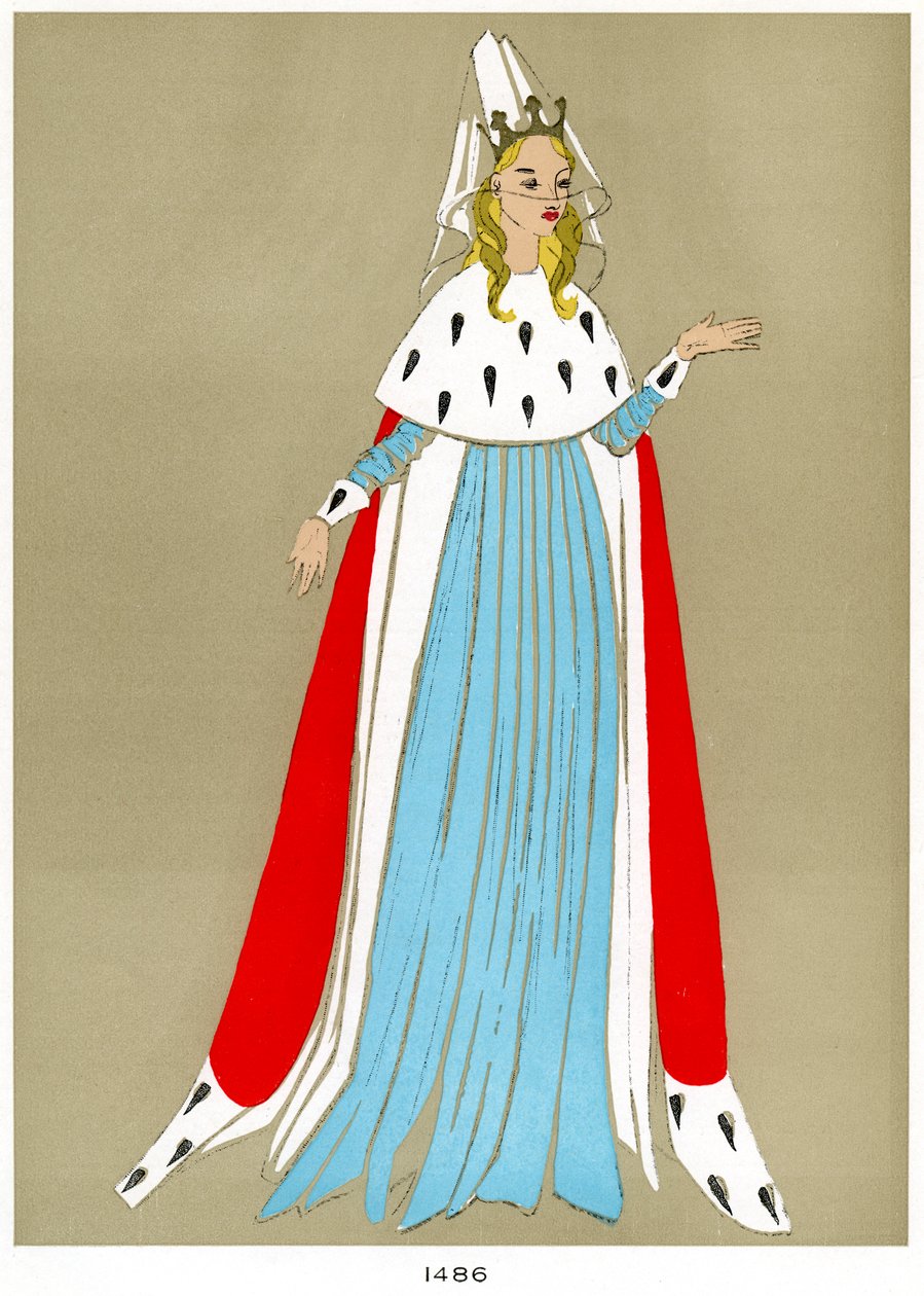 Costume de 1486, début à milieu du 20ème siècle - Unbekannt
