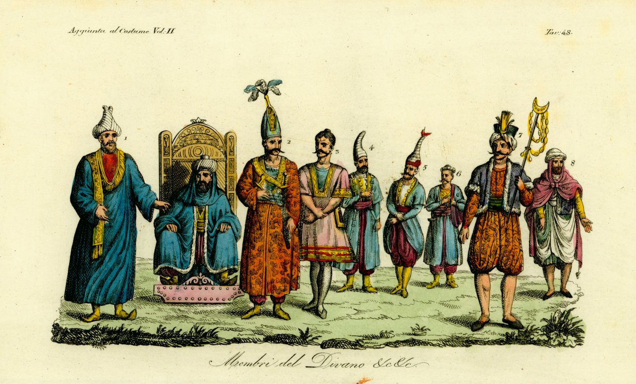 Costumes des fonctionnaires berbères de Tunisie - Unbekannt