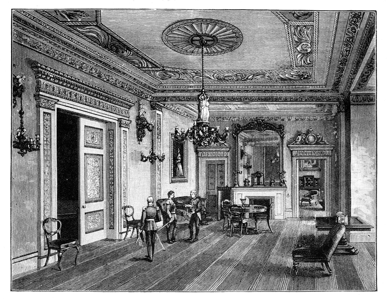 Salle du Conseil, Osborne House - Unbekannt
