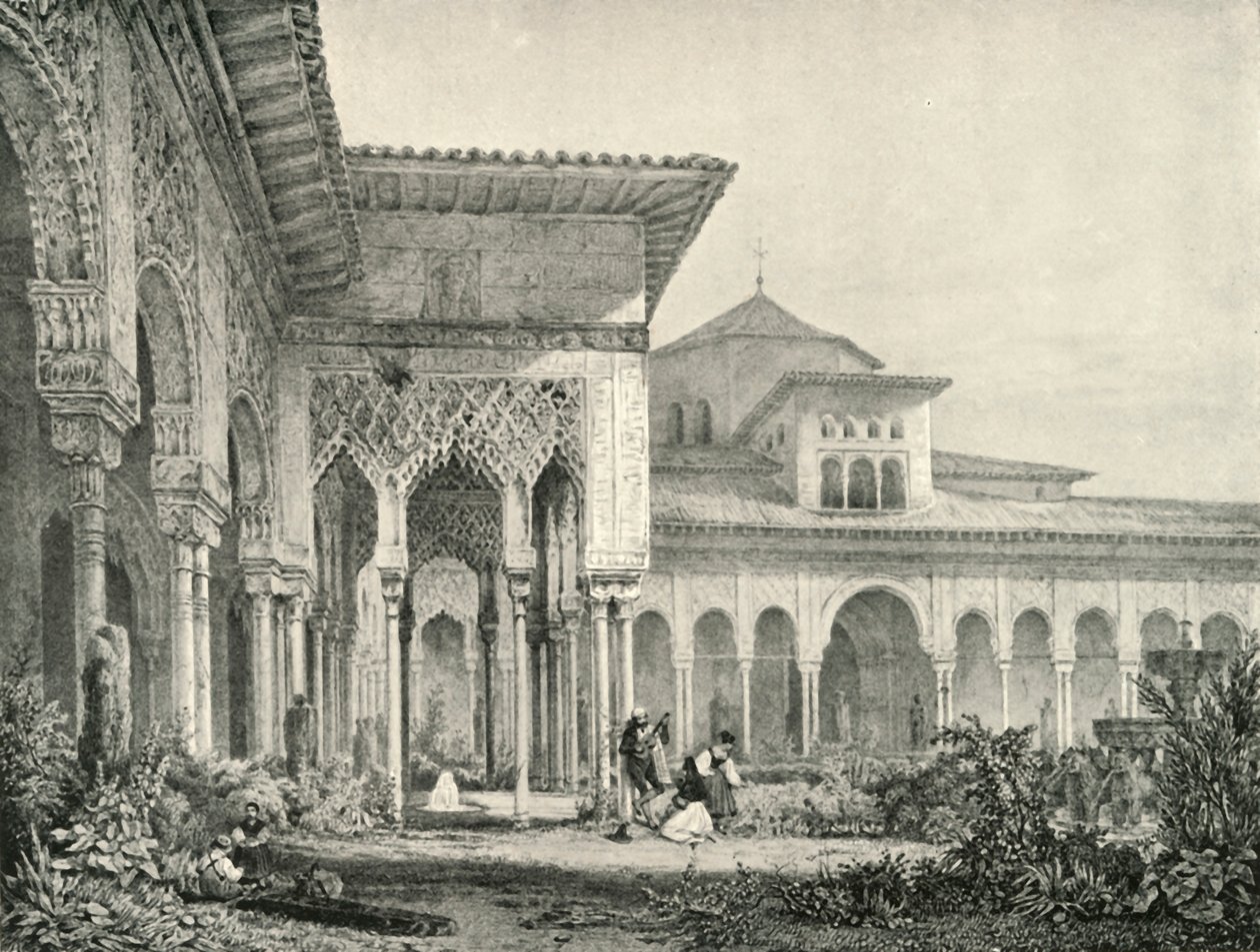 Cour des Lions, 19ème siècle, 1907 - Unbekannt