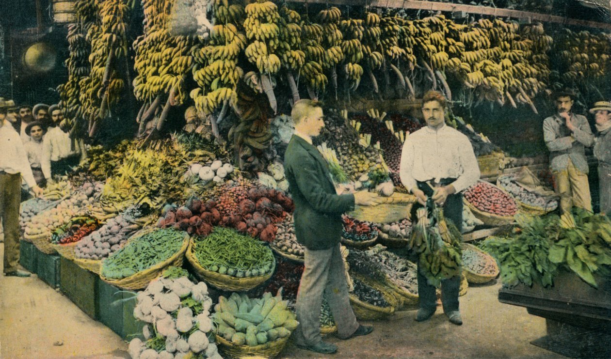 Magasin de fruits cubain, vers 1910 - Unbekannt