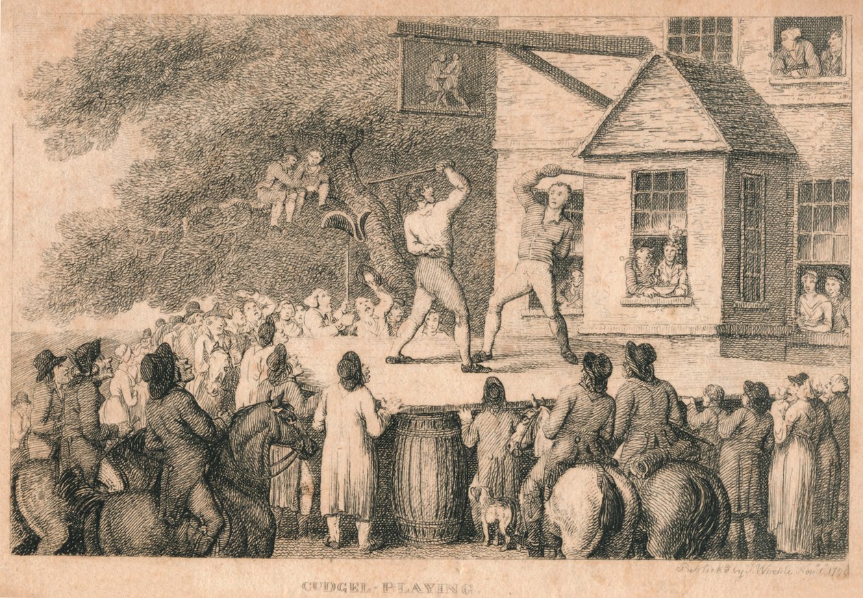 Jeu de bâton, 1799 - Unbekannt