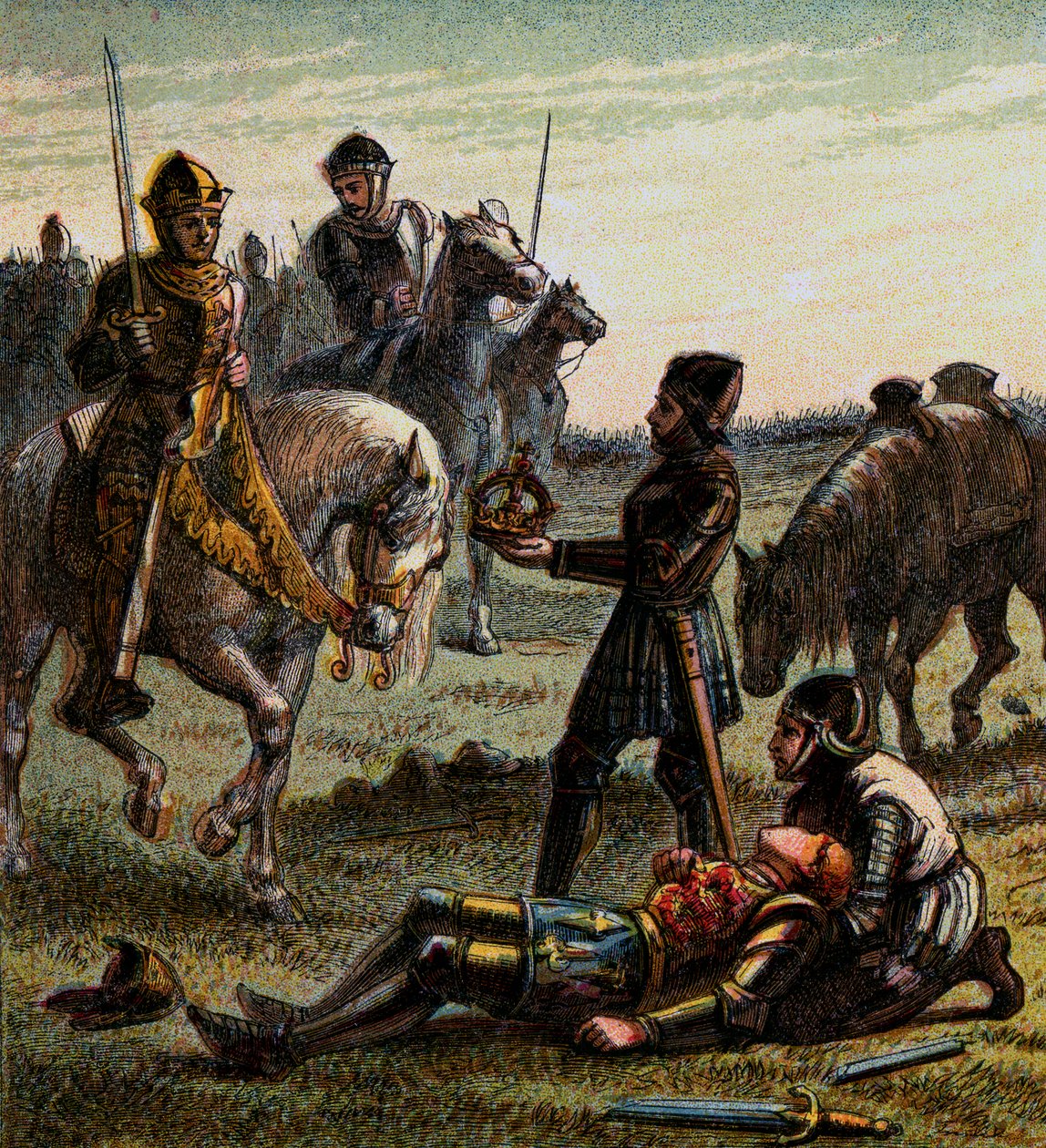 Mort de Richard III, 1485, vers 1850 - Unbekannt