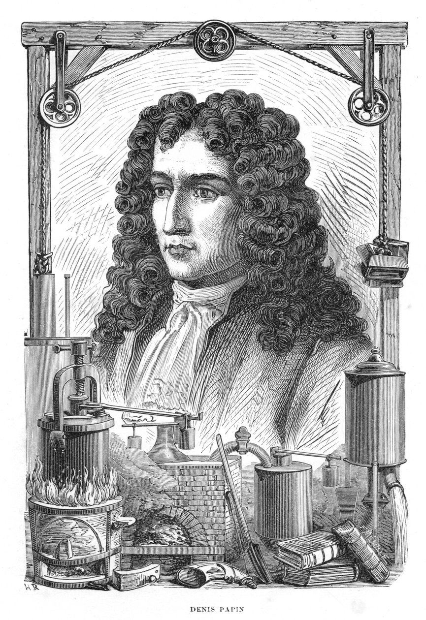 Denis Papin, physicien français, 1870 - Unbekannt