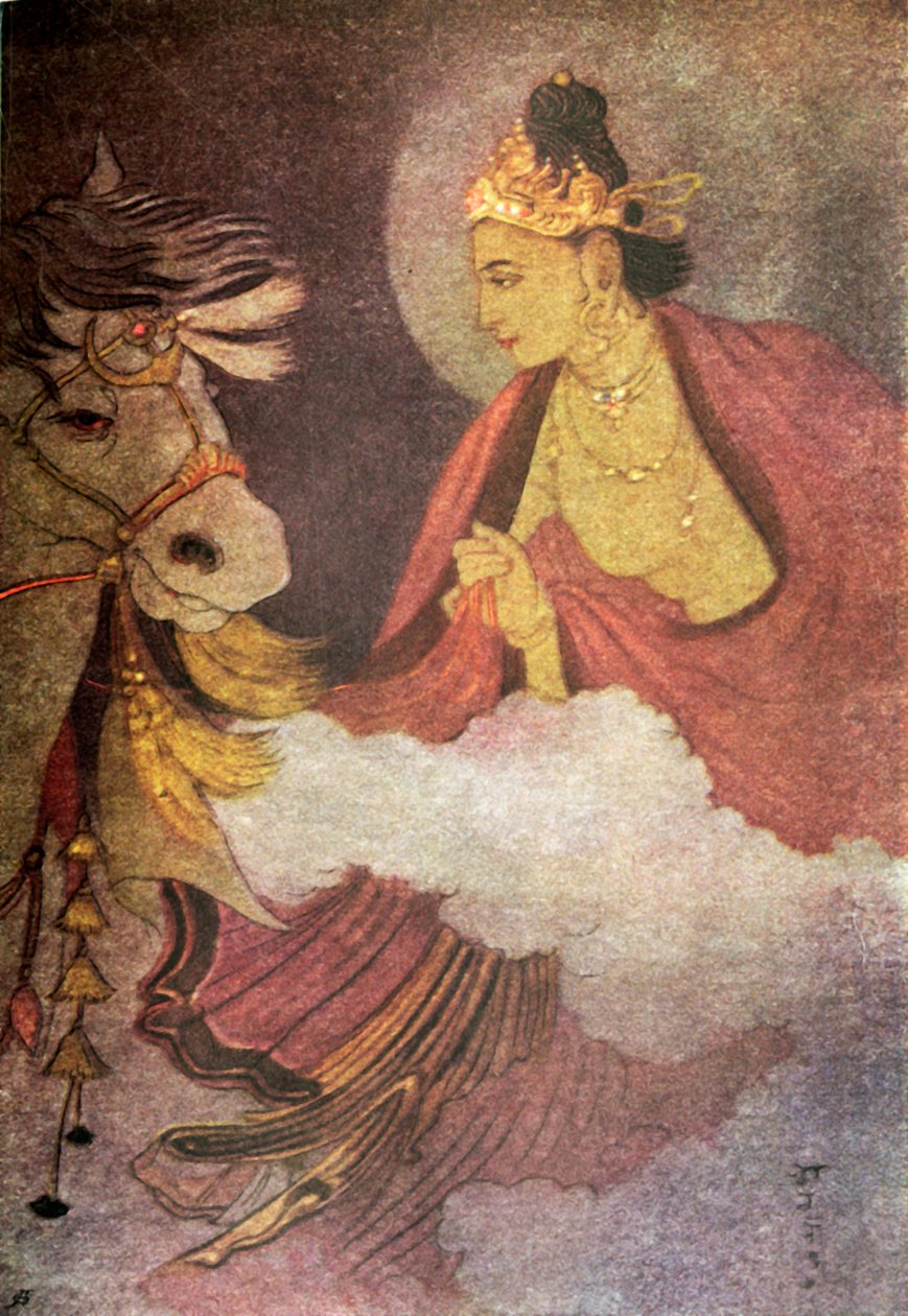 Départ du prince Siddhartha, 1920 - Unbekannt