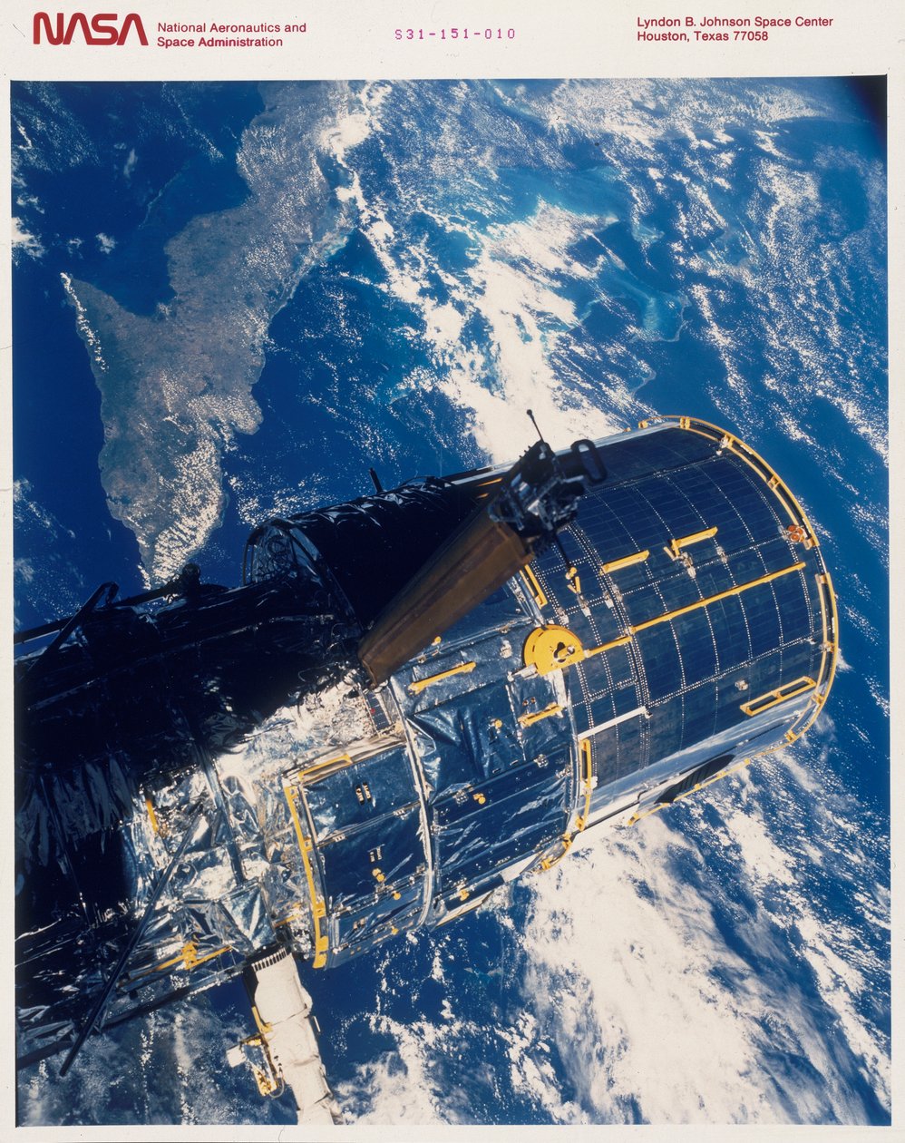 Déploiement du télescope spatial Hubble, 1990 - Unbekannt