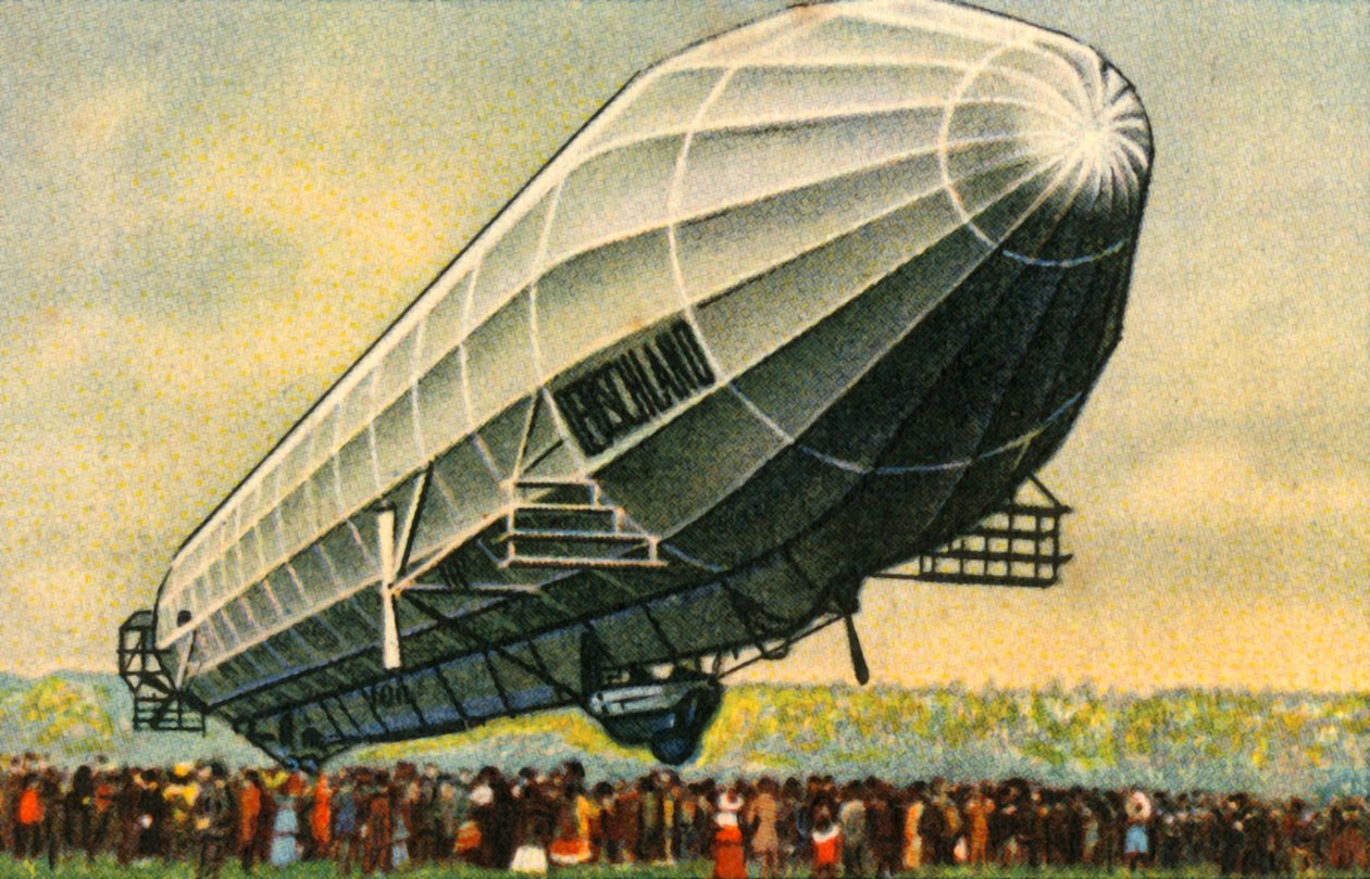 Zeppelin Deutschland LZ 7, 1910 - Unbekannt