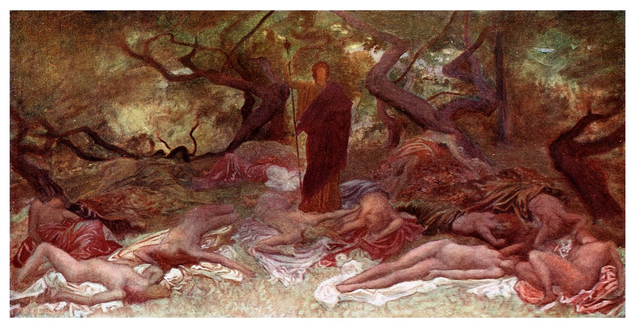 Dionysos et les Ménades, 1901 - Unbekannt