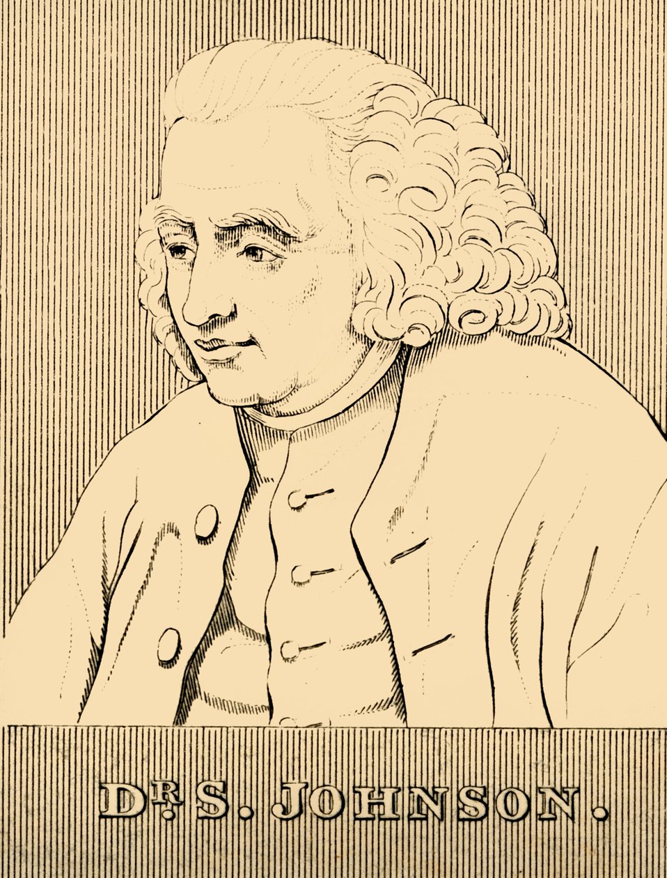 Dr. S. Johnson, 1709-1784, 1830 - Unbekannt