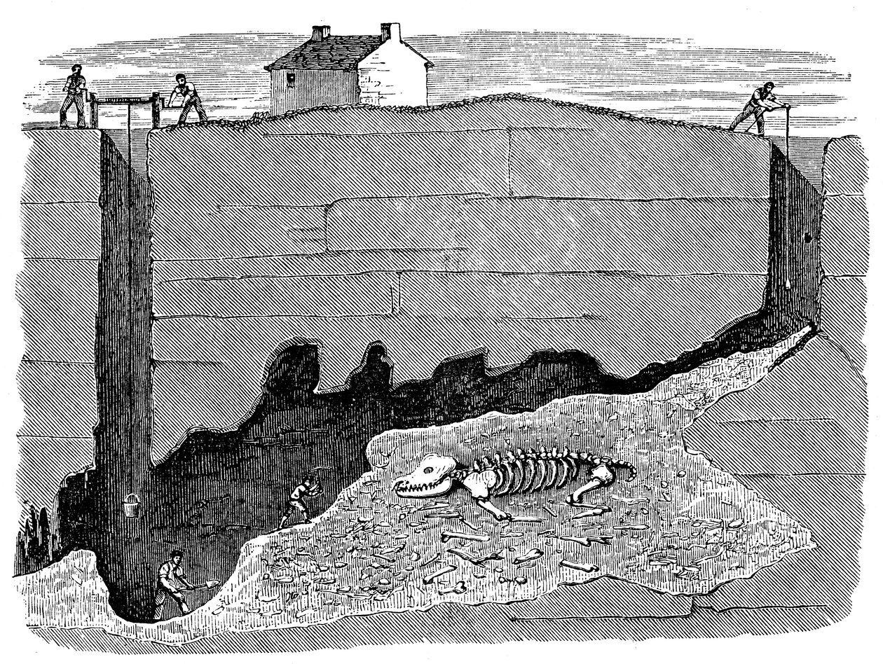 Mine de plomb de Dream, près de Wirksworth, Derbyshire, 1881 - Unbekannt