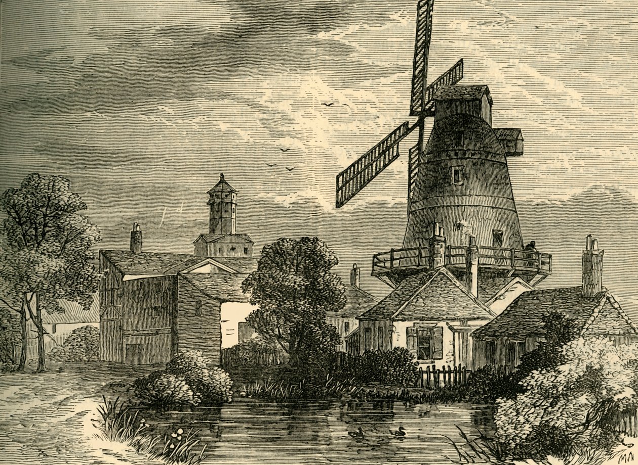 Moulin à drogues de la Compagnie des Apothicaires, vers 1878 - Unbekannt