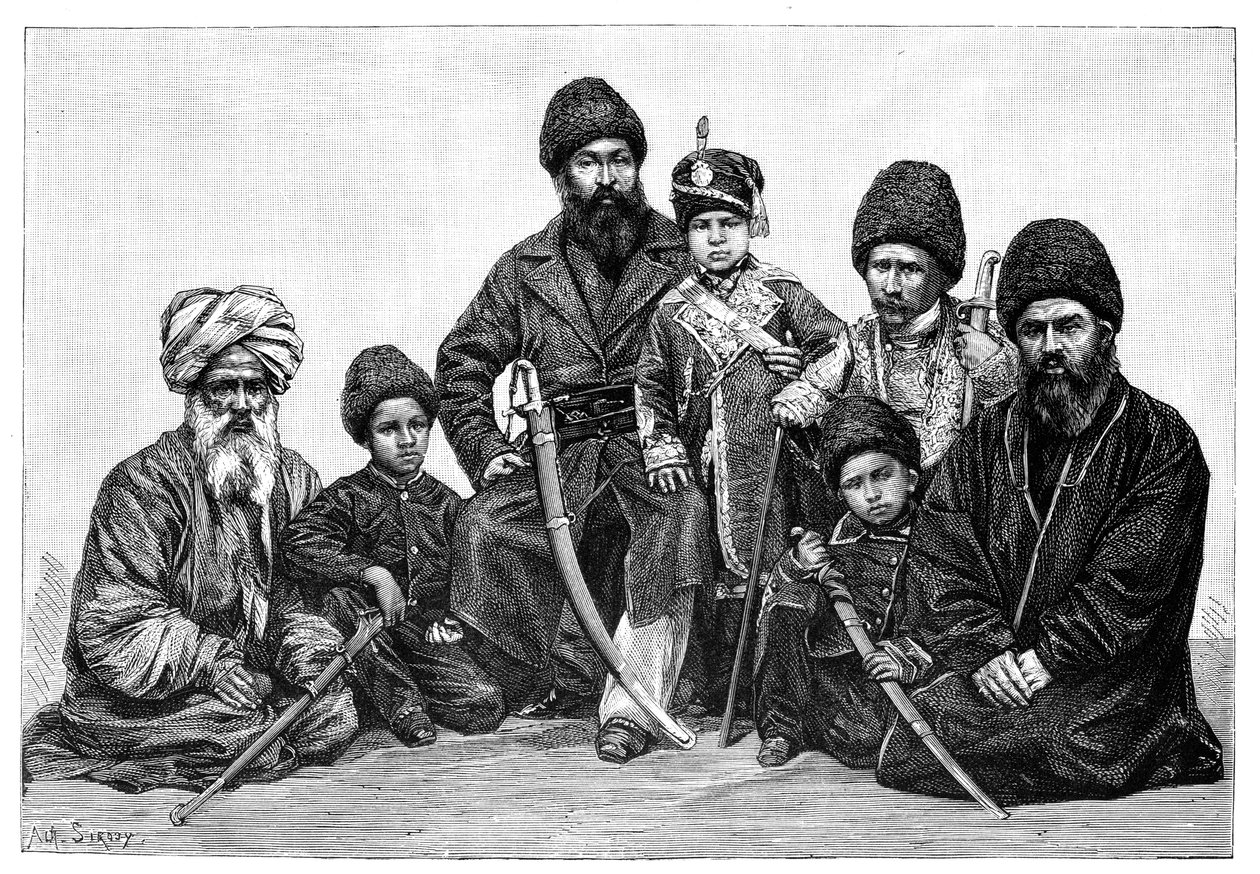 Chefs Durrani, Afghanistan, 1895 - Unbekannt