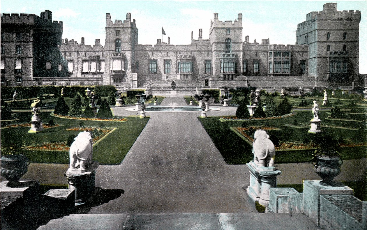 Terrasse Est, Château de Windsor, Berkshire, XXe siècle - Unbekannt