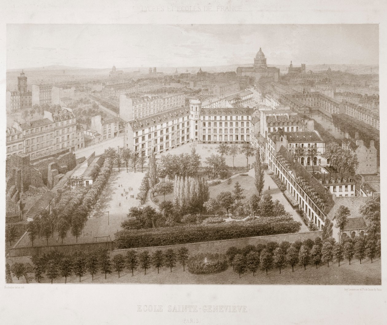 École Sainte Geneviève, Paris, 1867 - Unbekannt