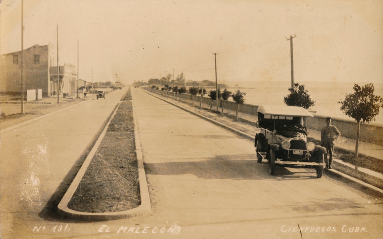 El Malecon, Cienfuegos, Cuba, vers 1910 - Unbekannt