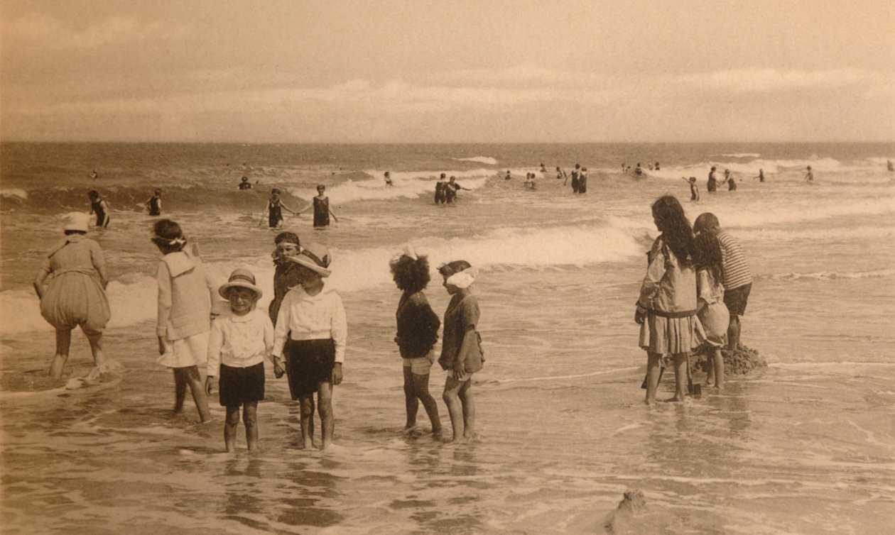 Enfants au Bain, c1900 - Unbekannt