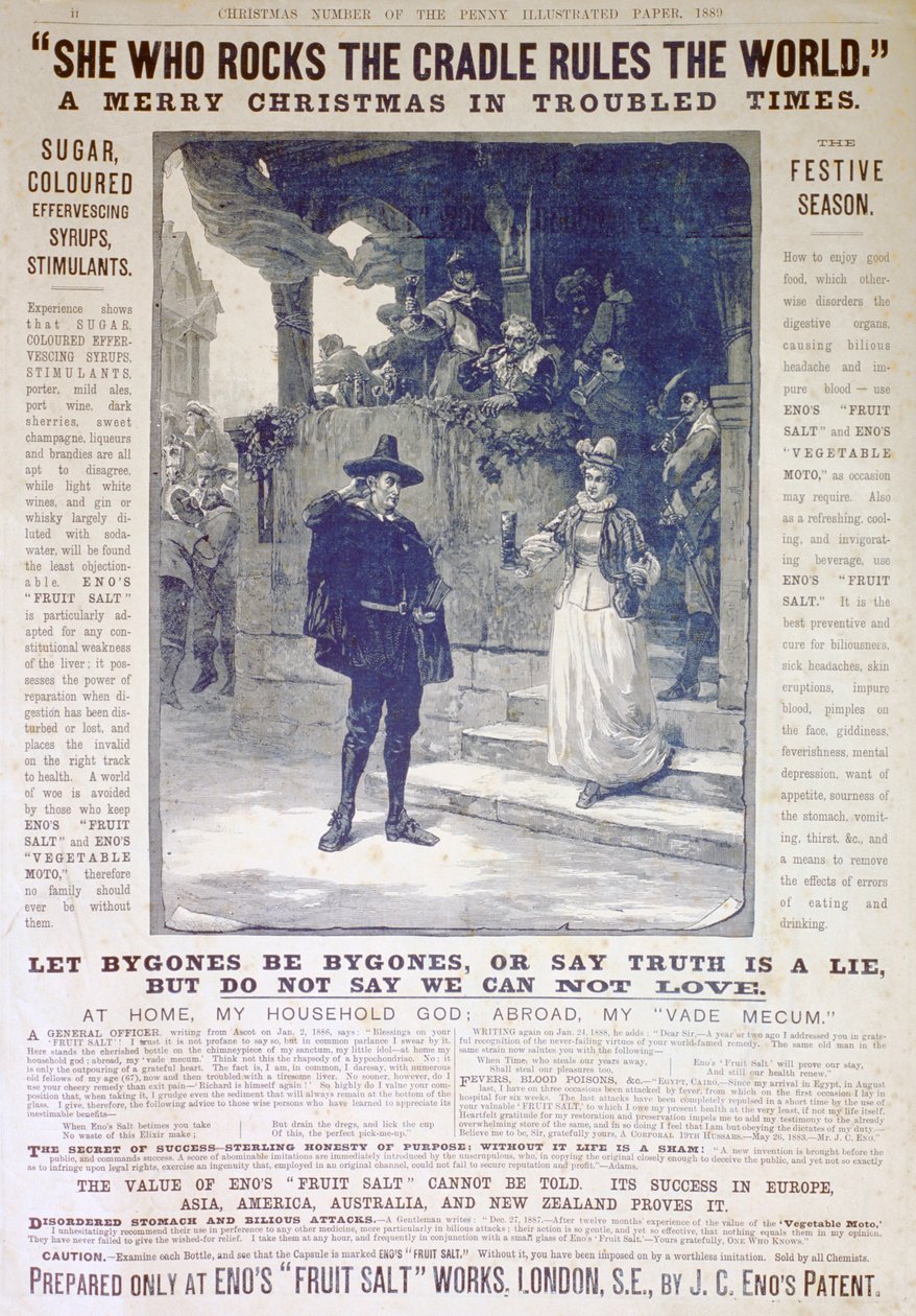 Publicité pour Enos Fruit Salt, 1889 - Unbekannt