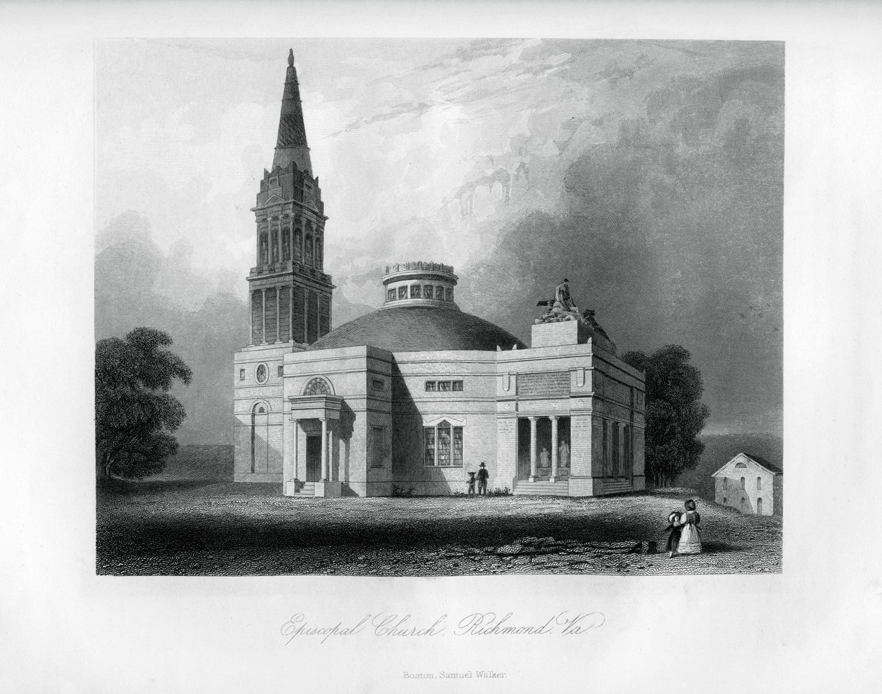 Église épiscopale, Richmond, Virginie, États-Unis, 1855 - Unbekannt