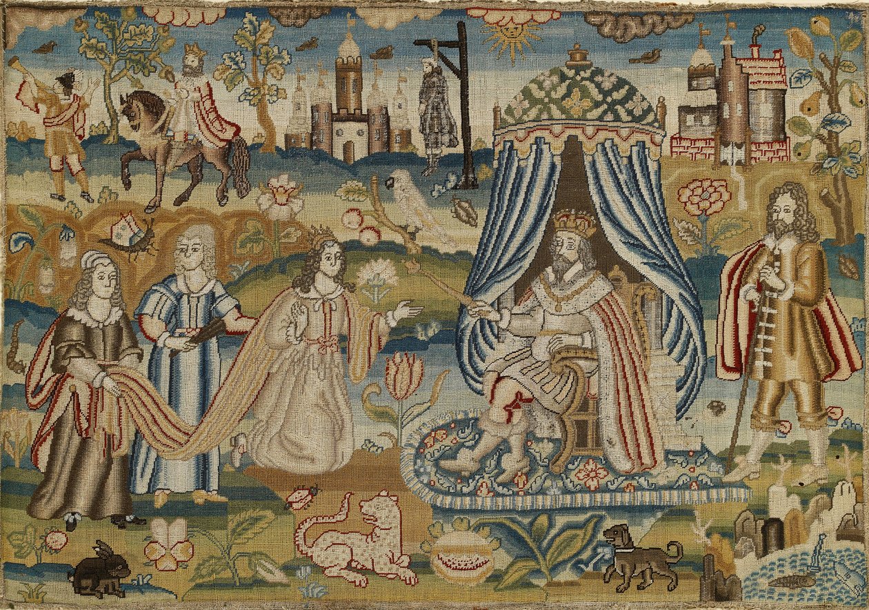 Esther et Assuérus, milieu à fin du 17e siècle - Unbekannt