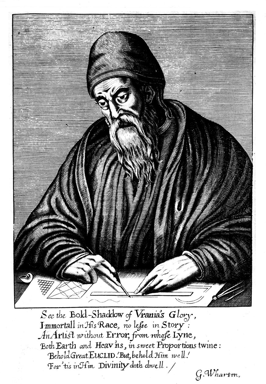 Euclide, mathématicien grec ancien, 1661 - Unbekannt
