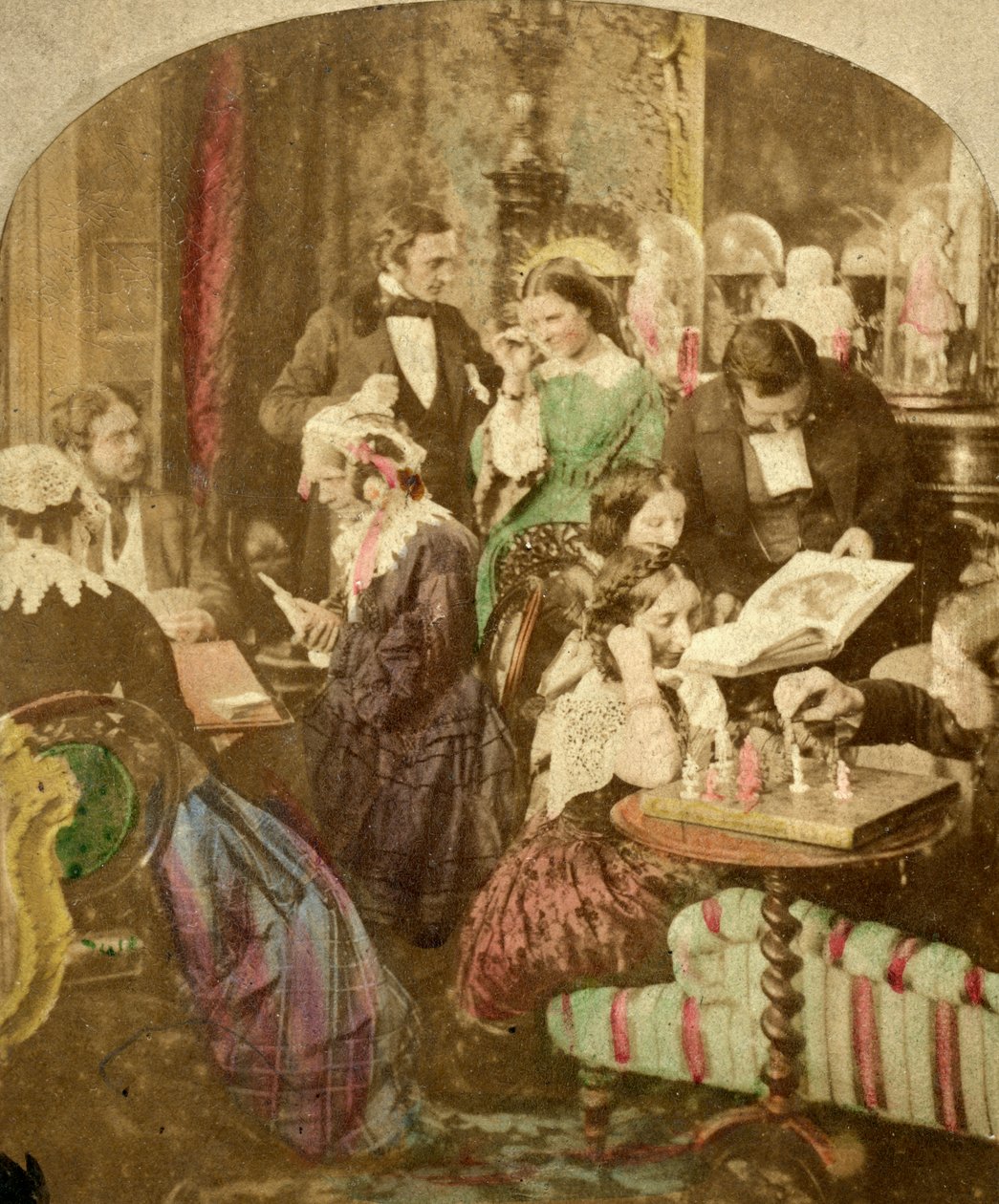 Soirées à la maison, XIXe siècle - Unbekannt
