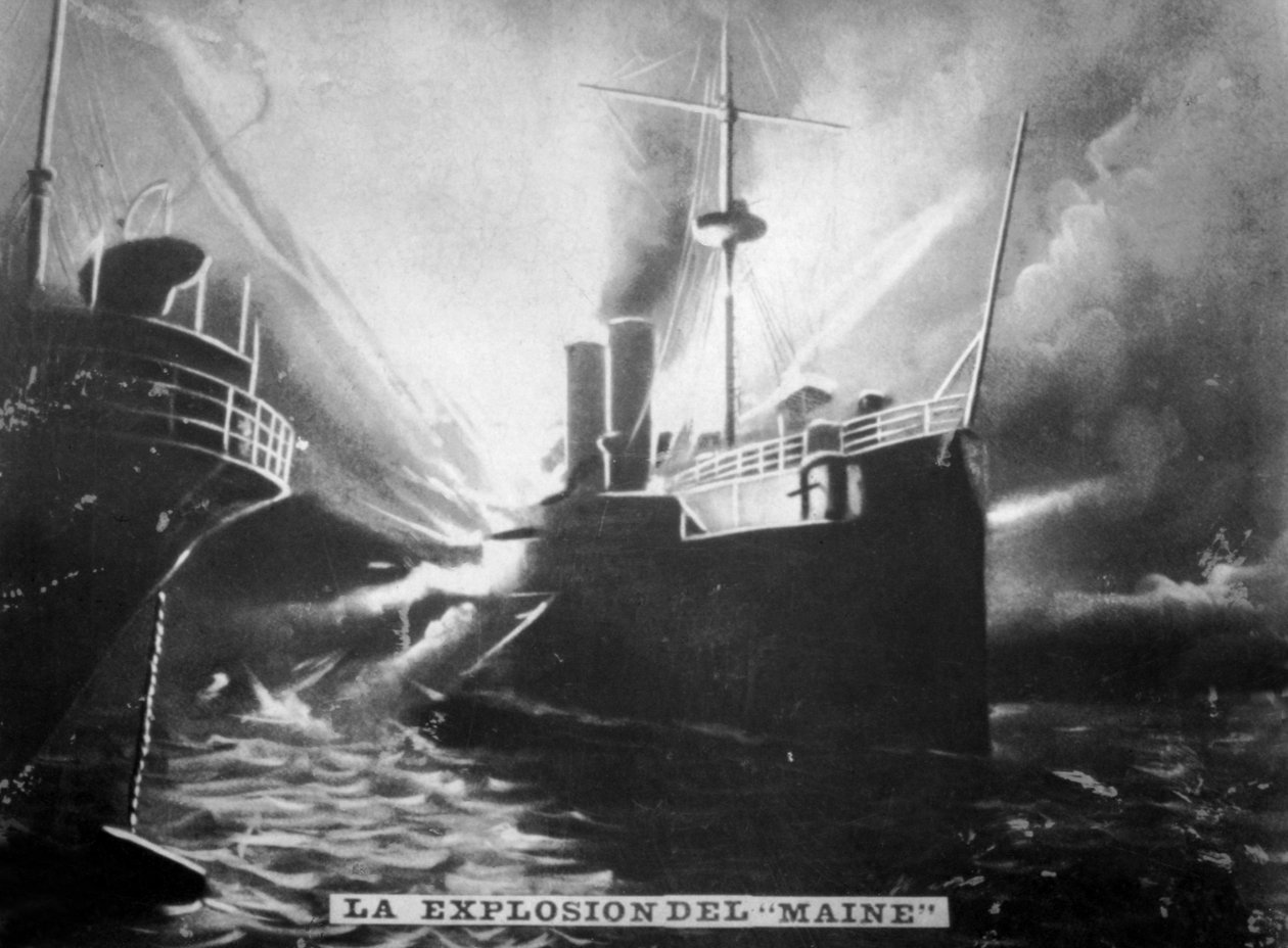 Explosion sur le SS Maine, 1898 - Unbekannt