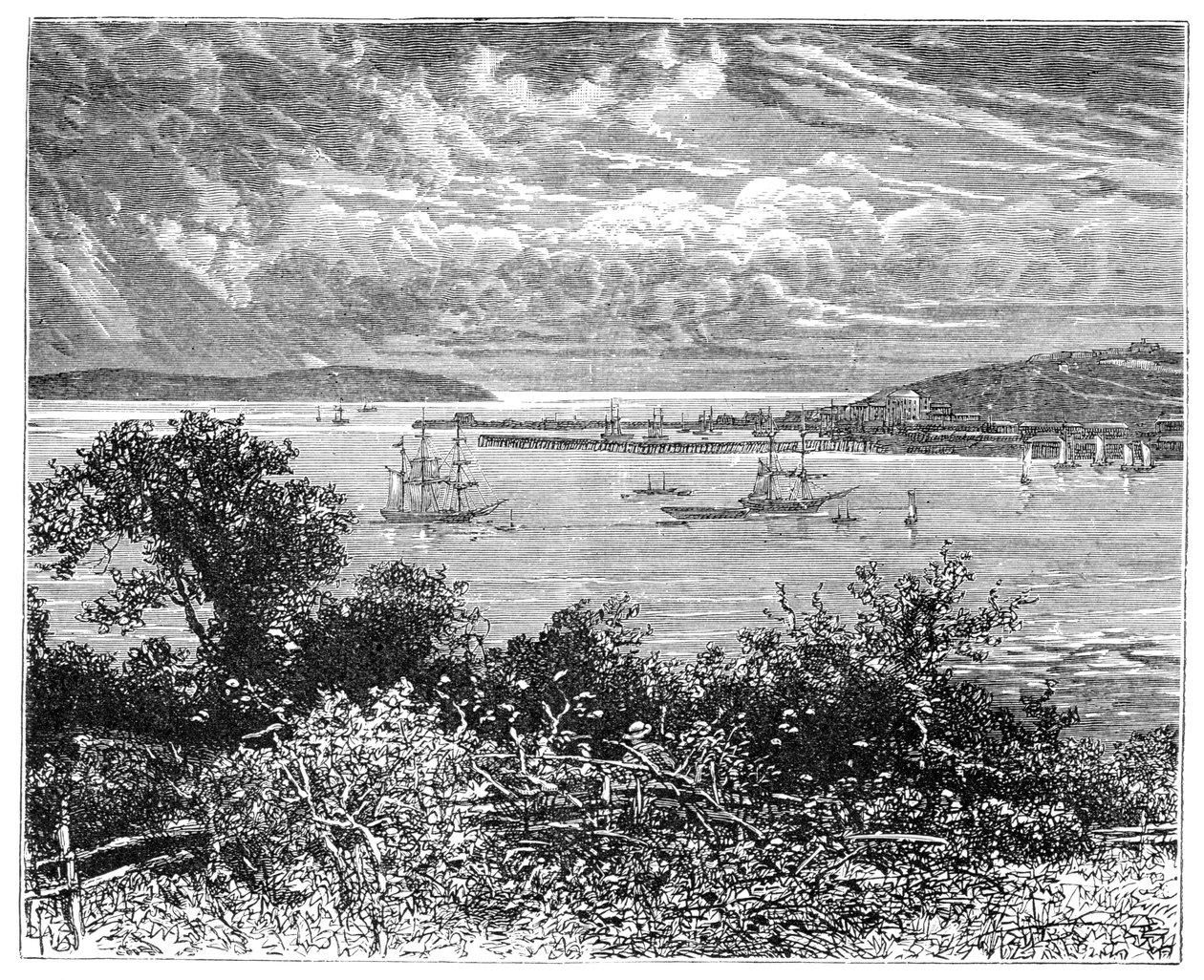 Port de Falmouth, Cornouailles, Angleterre, 1900 - Unbekannt