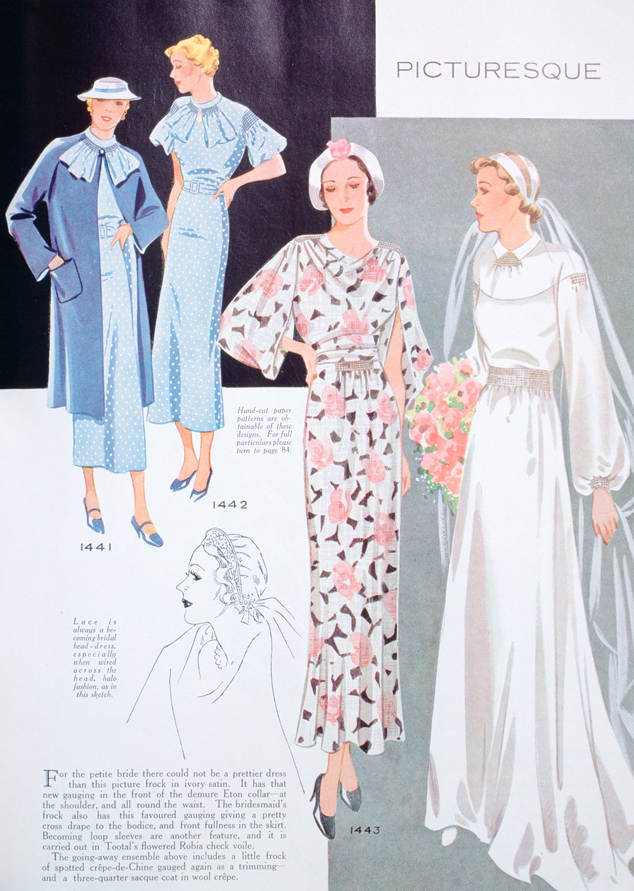 Illustration de mode, 1935 - Unbekannt