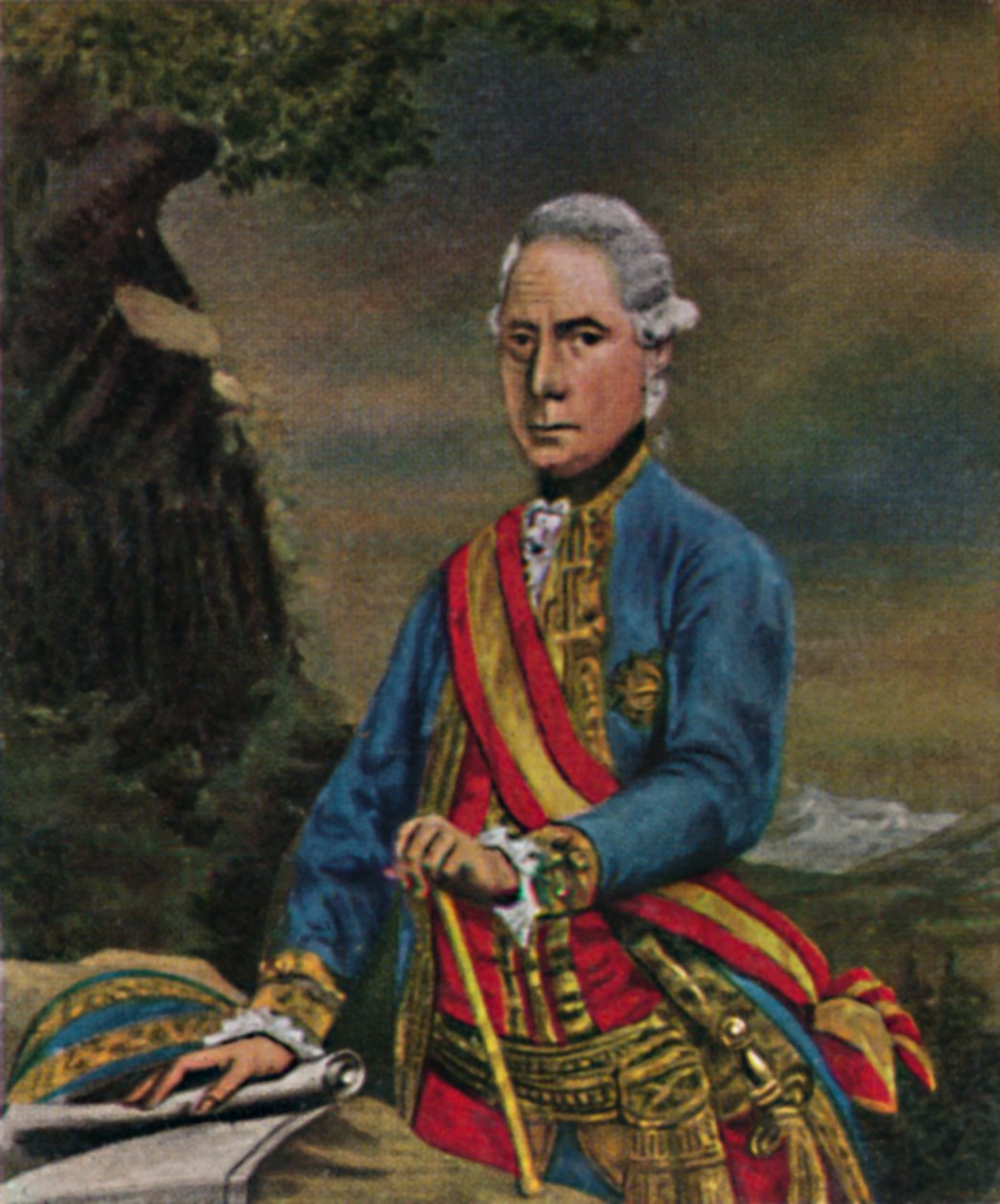 Feldmarschall Laudon 1717-1790 - Peinture de Steiner, 1934 - Unbekannt