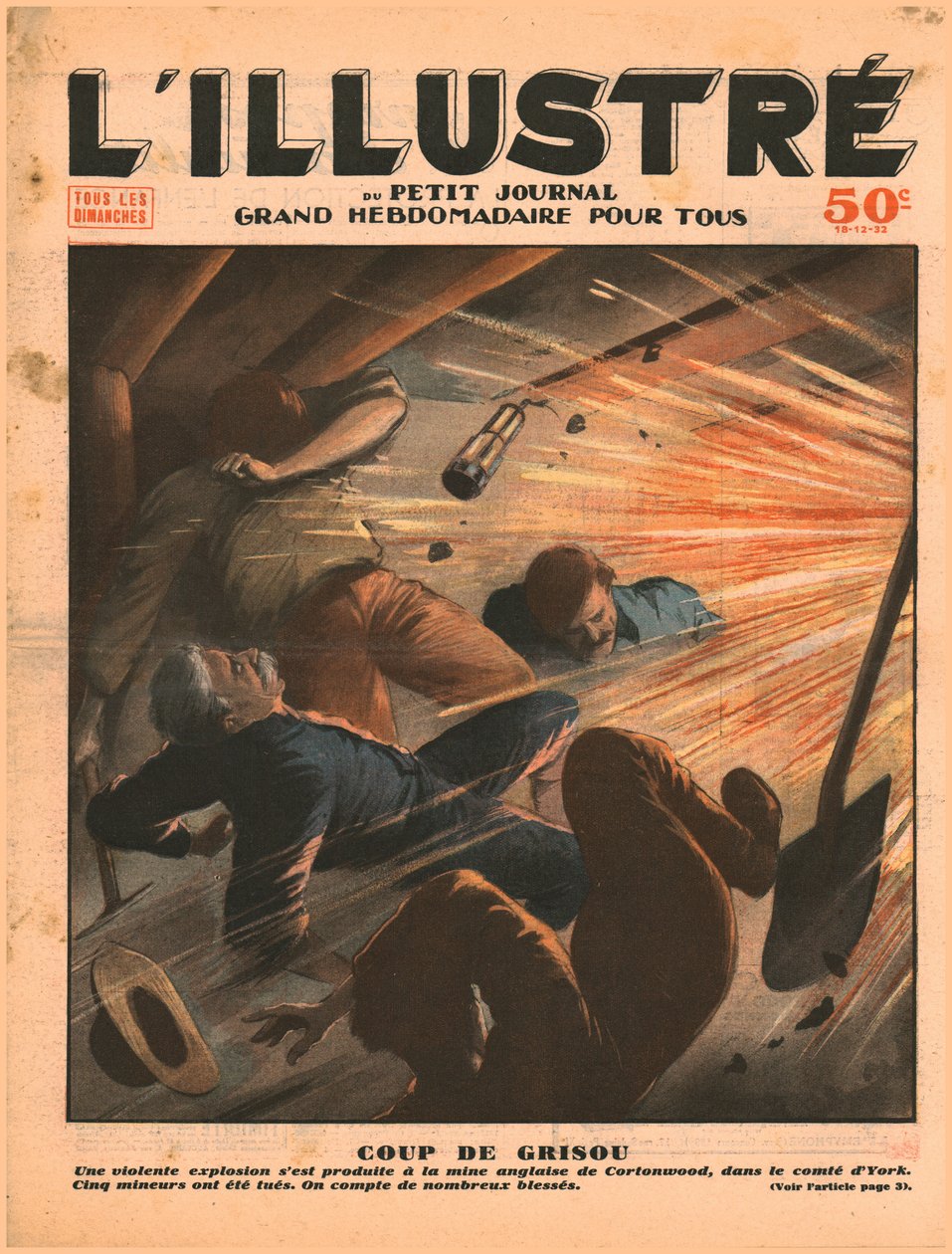 Explosion de grisou, 1932 - Unbekannt