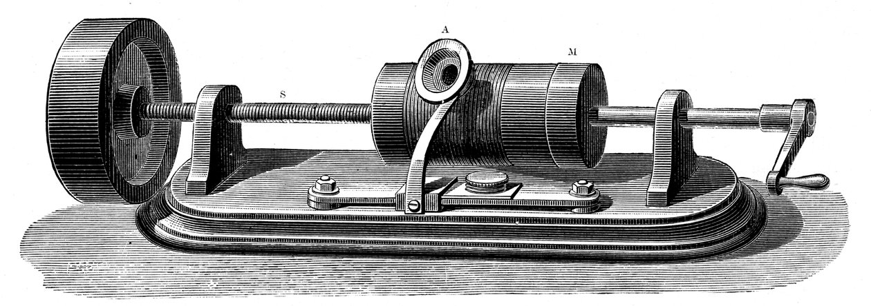Premier modèle du phonographe d