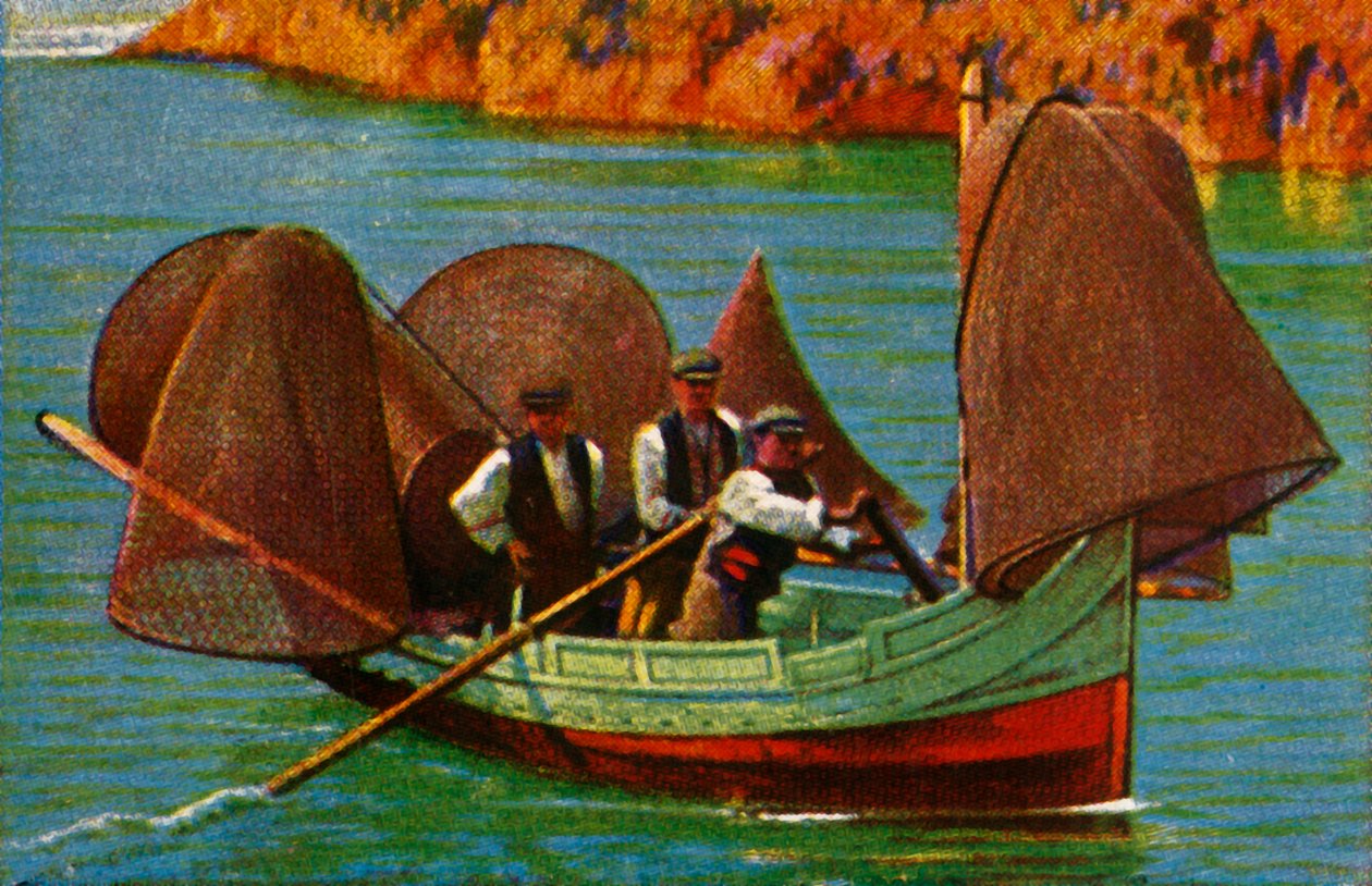 Bateau de pêche, Malte, vers 1928 - Unbekannt