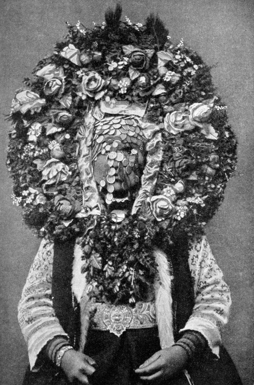 Masque floral d