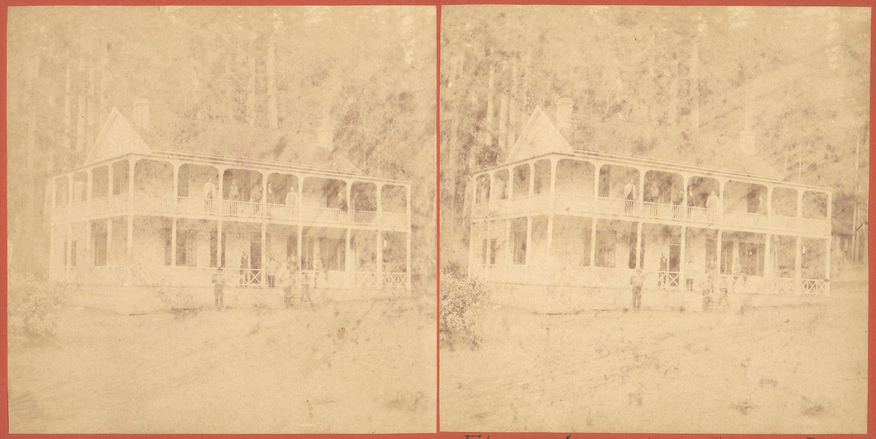 Maison Flume, montagnes de Santa Cruz, années 1860 - Unbekannt