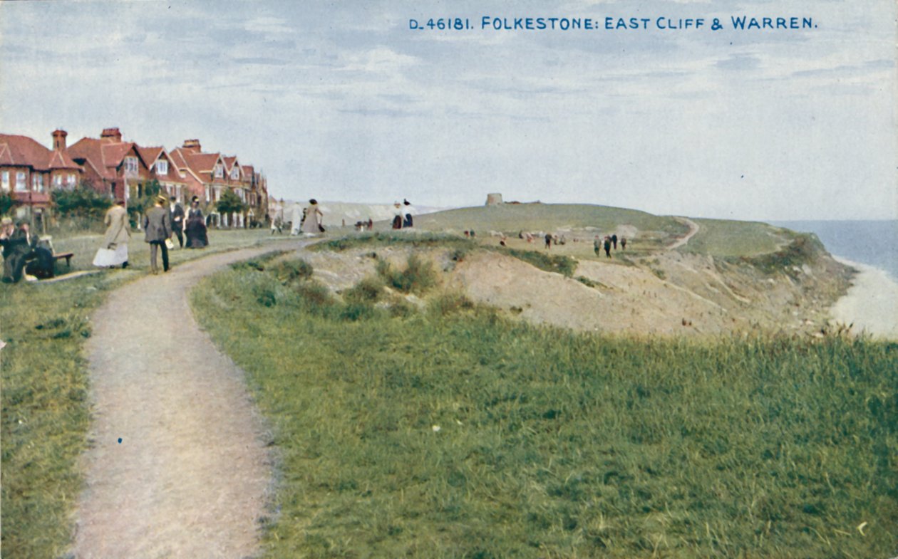 Folkestone : East Cliff & Warren, fin 19e-début 20e siècle - Unbekannt