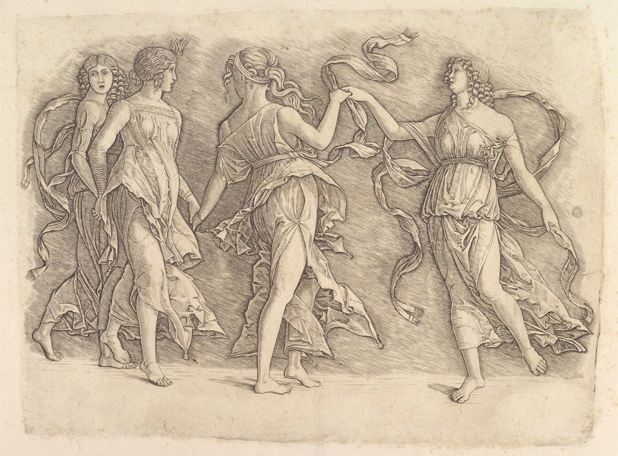 Quatre muses dansantes - Unbekannt