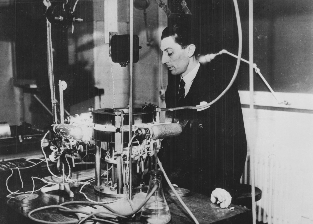 Frédéric Joliot, physicien français, vers 1930 - Unbekannt
