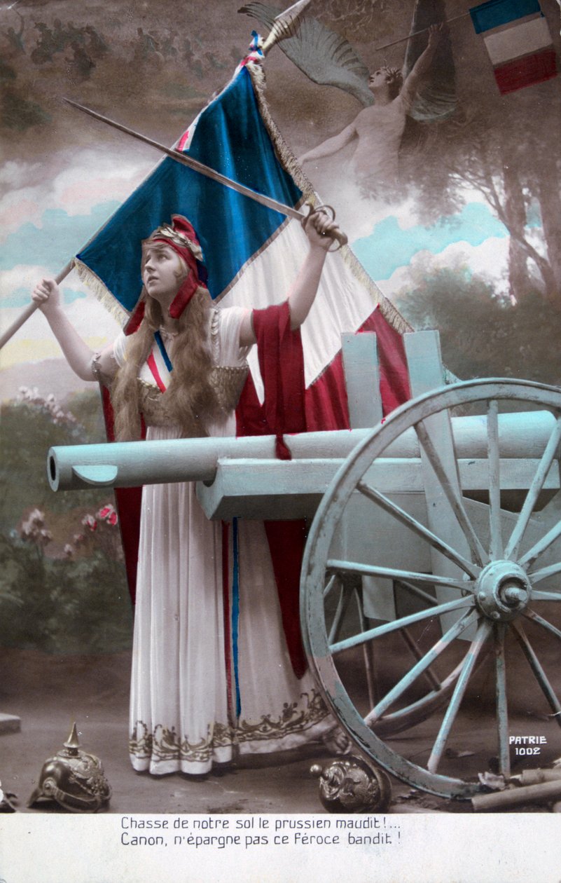 Carte postale française de la Première Guerre mondiale - Unbekannt