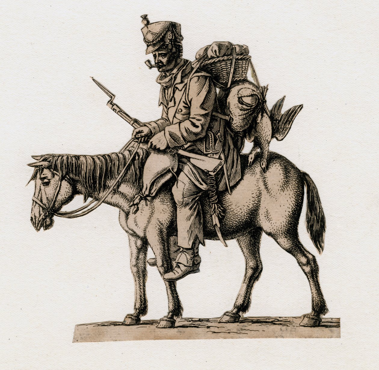 Soldat français, 19e siècle - Unbekannt