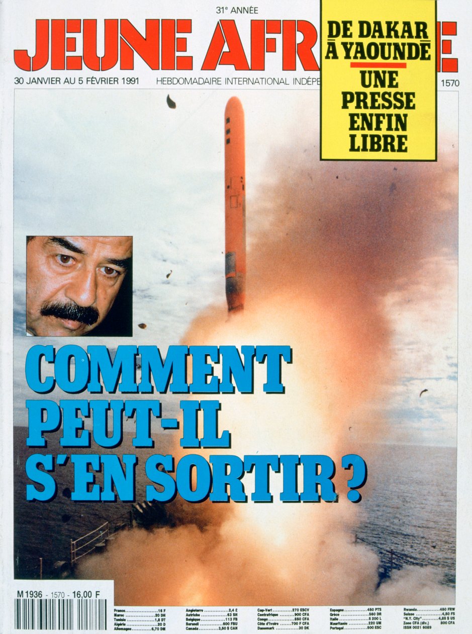 Couverture de Jeune Afrique, 1991 - Unbekannt