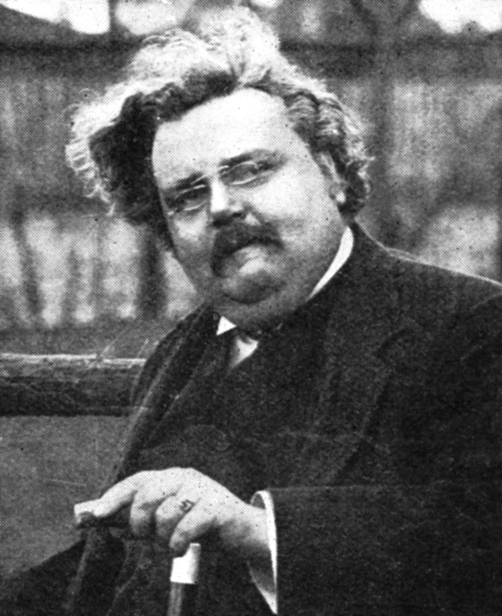G.K. Chesterton 1874-1936, écrivain anglais, début du 20ème siècle - Unbekannt