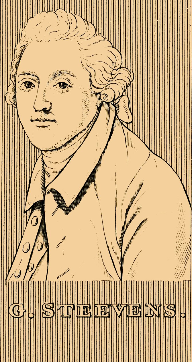 G. Steevens, 1736-1800 - Unbekannt